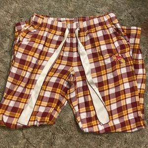 ASU plaid pajama bottoms
